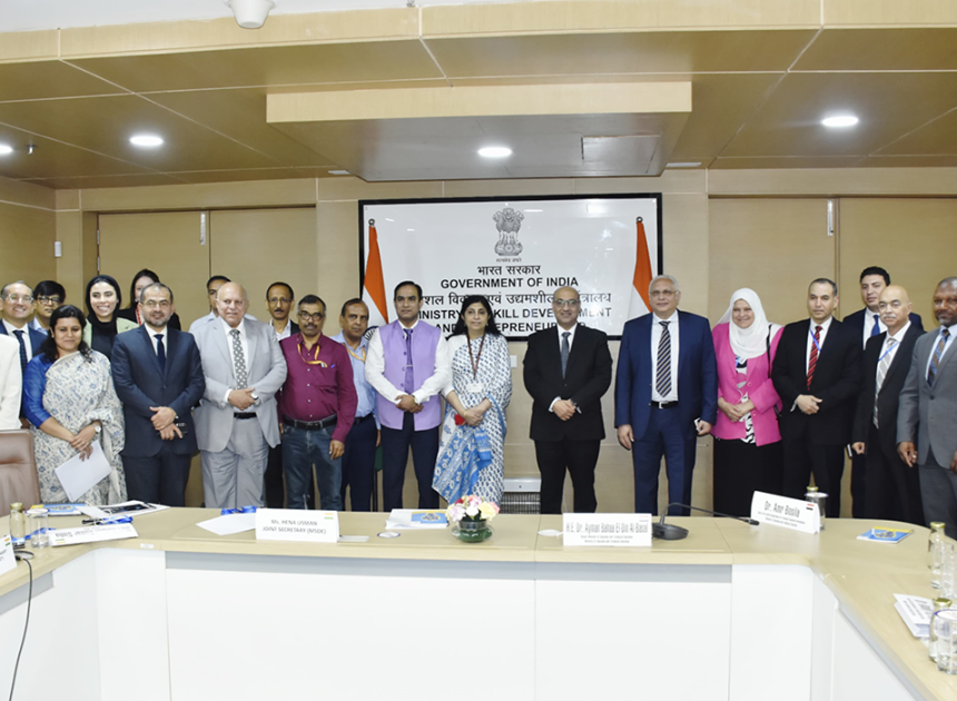India and Egypt deliberate to strengthen ties through avenues of strategic collaboration in skill development